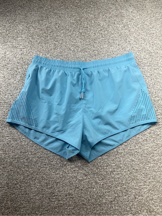 Zyia Active Pants - Women's ZYIA Active Sky Blue Athletic Running Pocket Lined Sprint Shorts Size XL